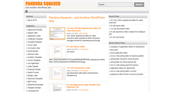 Desktop Screenshot of pandorasquared.com